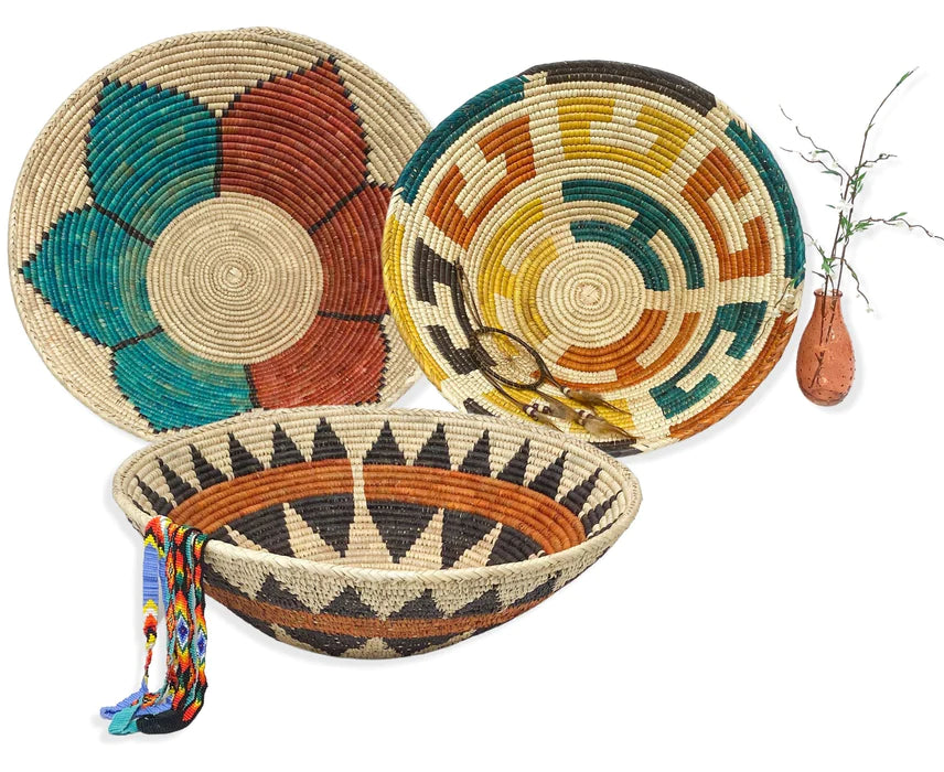 9pc Coral Fleece Throw Blanket & Basket pack.