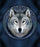 Plush Pictorial Queen-Size Blanket - Lunar Wolf