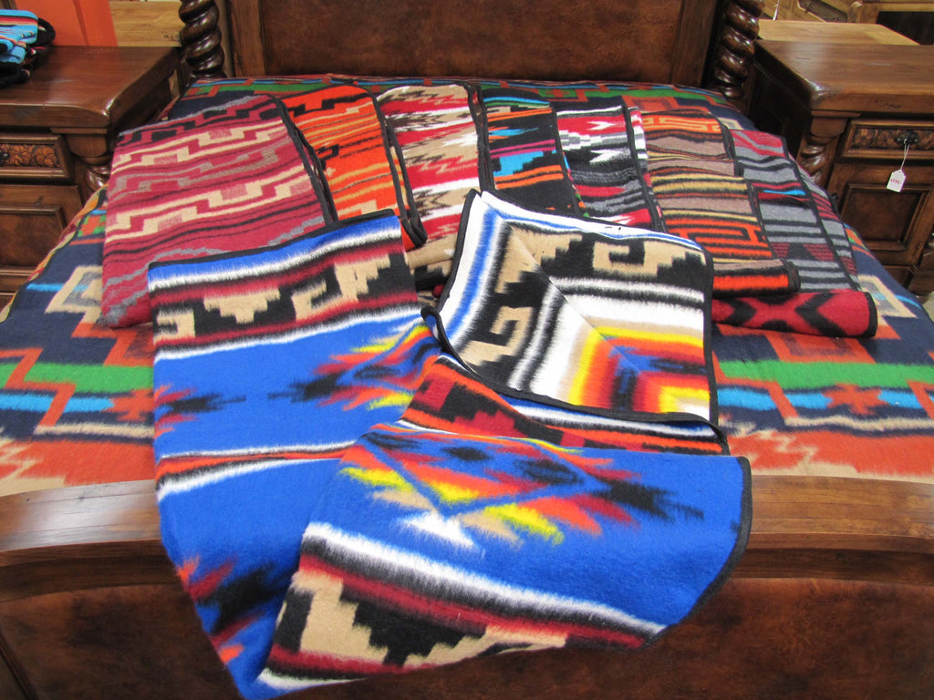 Cotton native american blankets hot sale