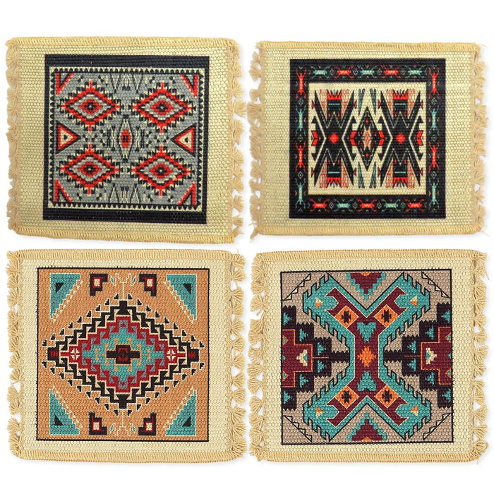24 Pack Digital Print Geometric Coasters, Only $0.90 ea!