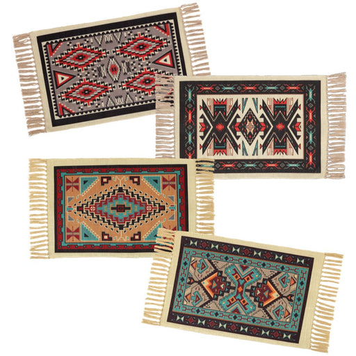 24 PACK - Geometric Print Table Mats, Only $3.50 ea!