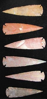 5.5" Showcase Quality Spearheads - 6 Quantity