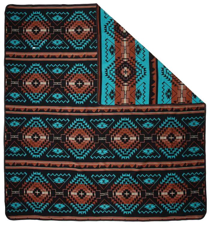 Queen Size Bedspread 7036F — El Paso Saddleblanket