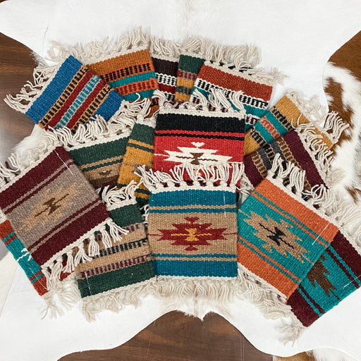 Big Coaster Blow Out Special! 50 Handwoven Wool Coasters!