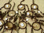 12- All Leather Hand Made 2" Dream Catchers! Only $2.15 ea.!