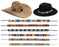 6 Pack Colorful Beaded Hat Bands!  Only $9.50 ea.!