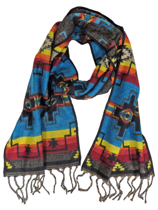 Southwest-Style Scarves 1A