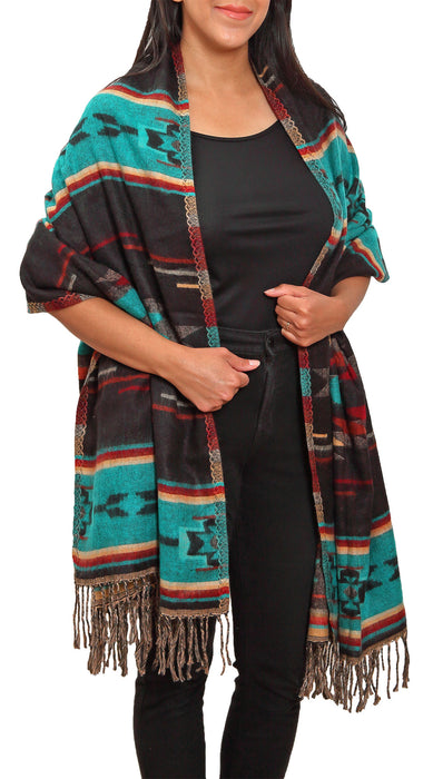 Southwest Style Shawl N2