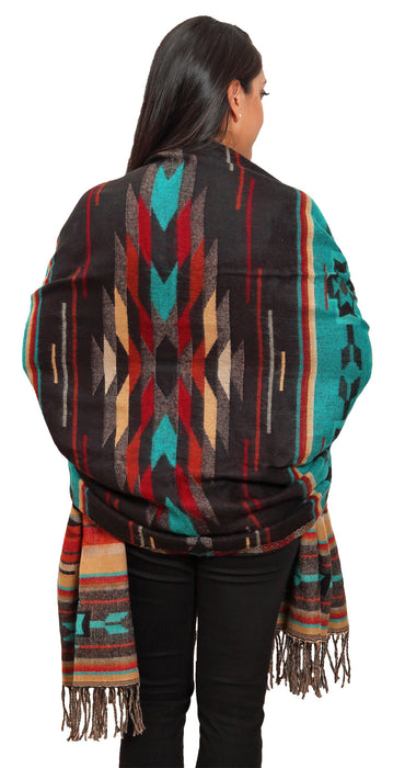Southwest Style Shawl N2