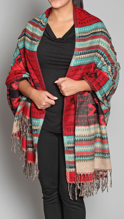 Southwest Style Shawl D1
