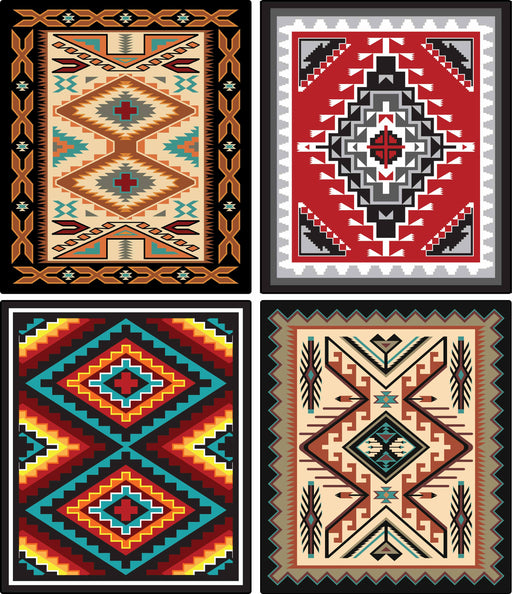 NEW DESIGNS!! 4 Queen Size Luxury Plush Blankets, Only $26.00 ea.!