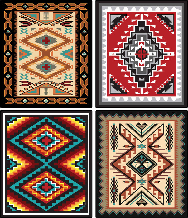 NEW DESIGNS!! 4 Queen Size Luxury Plush Blankets, Only $26.00 ea.!