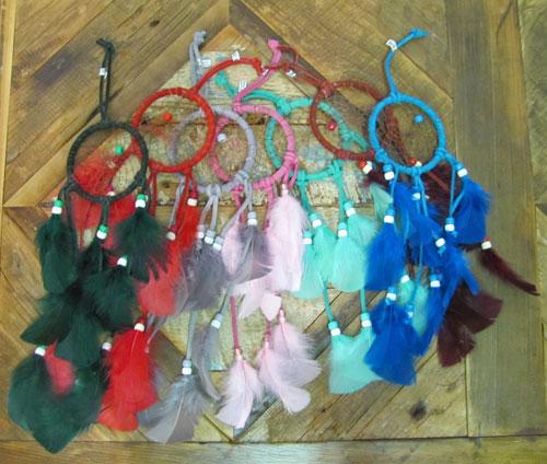 PROVEN SELLER! 12 -Colorful  3" Dream Catchers. Only $3.50 ea!