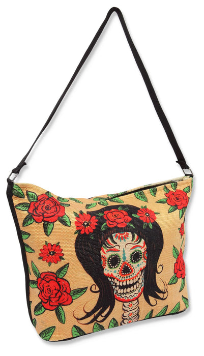 Digital Print Purse, folklore Day of the Dead design #550 from El Paso Saddleblanket