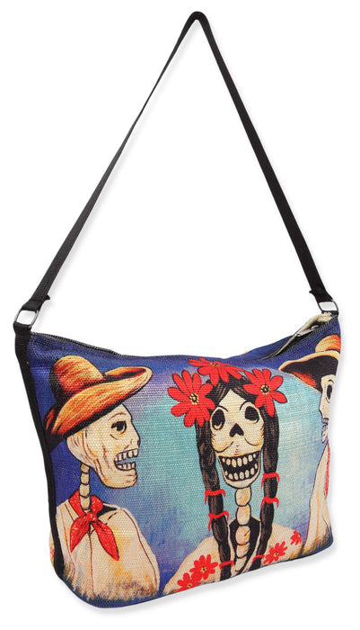 Digital Print Purse, folklore Day of the Dead design #551 from El Paso Saddleblanket