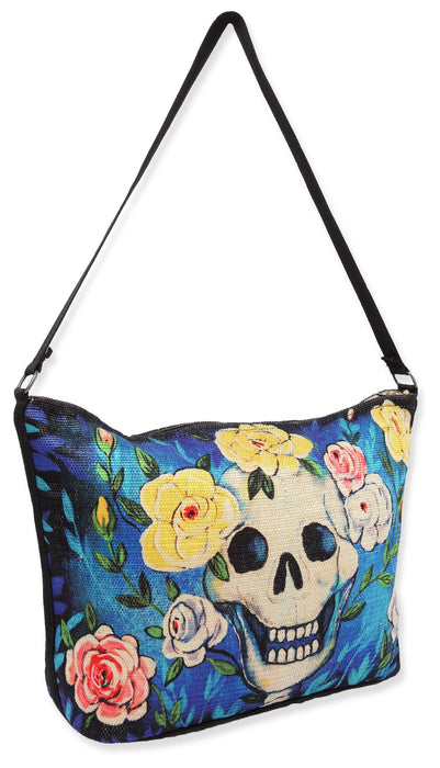 Digital Print Purse, folklore Day of the Dead design #552 from El Paso Saddleblanket