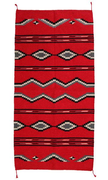 32 x 64 Southwest Pattern Wool Rug 320A