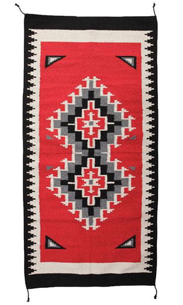 32" x 64" Maya Modern Wool Rug 214