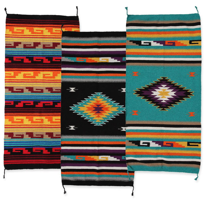3 PACK Azteca 32" x 64" Handwoven Rugs! Only $35.00 ea!