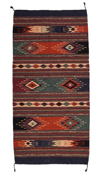 20" x 40" Handwoven Azteca Rug 8