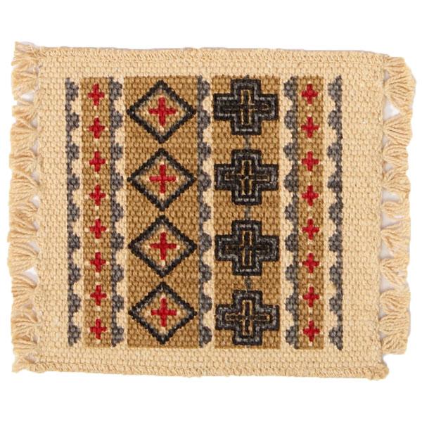 Cotton Stencil Coaster-Southwest Design