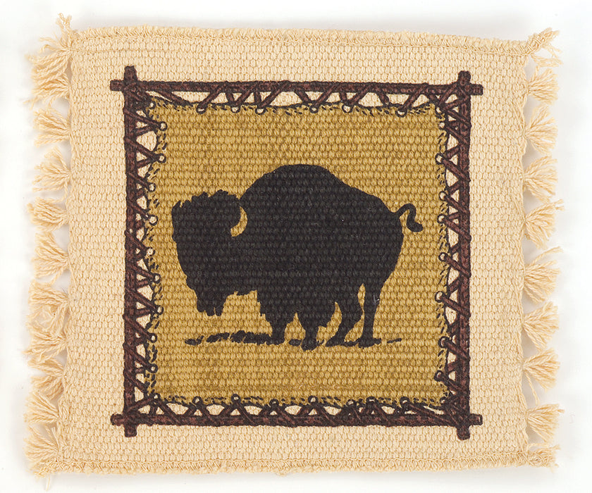Cotton Stencil Coasters-Wildlife Design