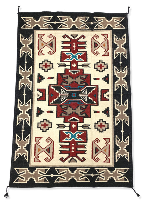 4' x 6' Handwoven Wool Trading Post Rug #680x1