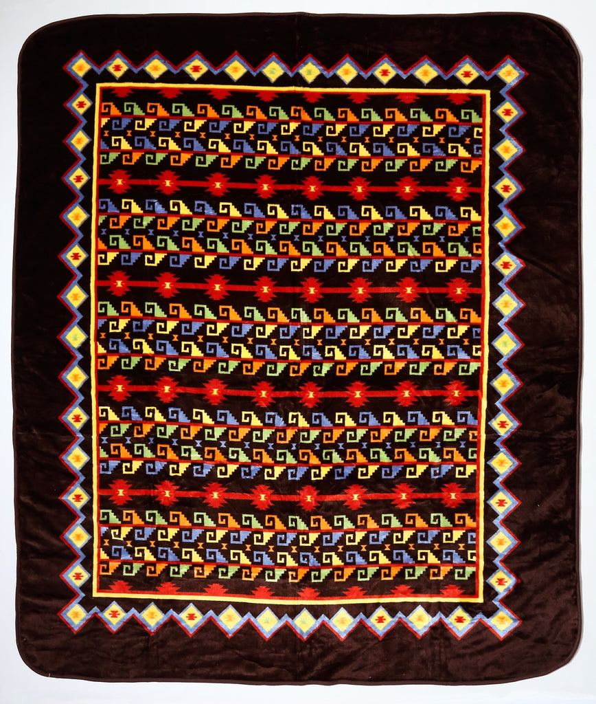 Luxury Plush Queen Size Blanket 45 — El Paso Saddleblanket