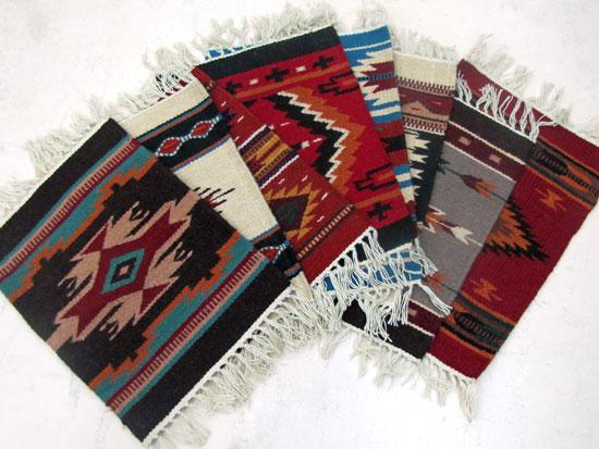 15" x 20" Wool Maya Modern Table Mats from El Paso Saddleblanket