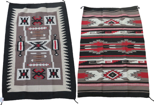 2 Handwoven 4'x 6' Wool Rugs ! Only $91 ea.!