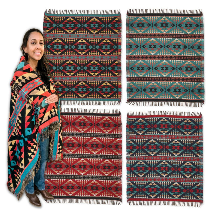 4 Pack Sampler Cotton Accent Throws! Only $16.50 ea!