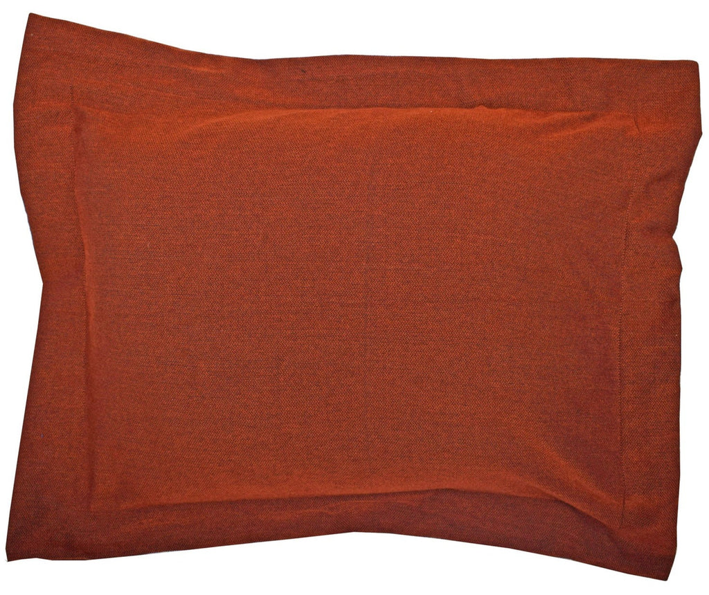 PILLOW SHAM RUST — El Paso Saddleblanket