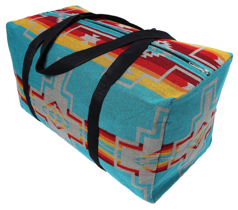 Southwest Style Travel Bag in design W from El Paso Saddleblanket