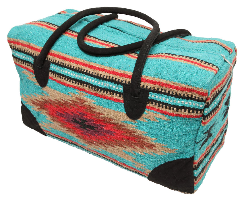 3 Handwoven Southwest Tote & Duffel Bag Set.