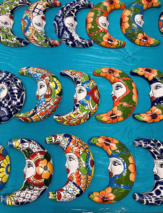 <FONT COLOR="RED">JUST IN!!</FONT> 3 Pack Talavera-Style Moon Wall Decor Only $26.00ea.!!