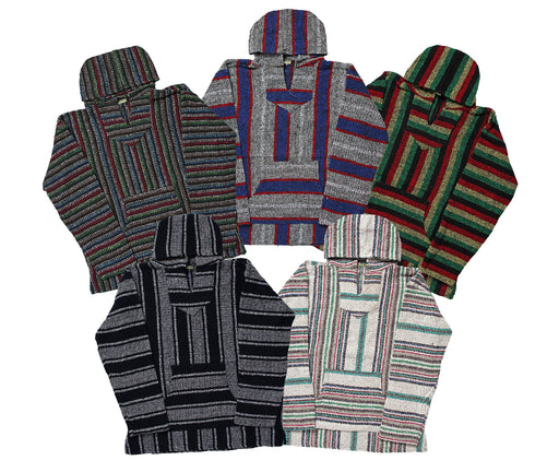 20 Pack Baja Pullovers from MEXICO, Includes Size XXL!