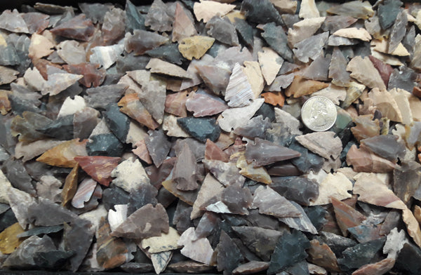 2.5" Imported High Grade Arrowheads - 200 Quantity