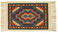 Digitally printed table mat, placemat in colorful southwest-style design #408