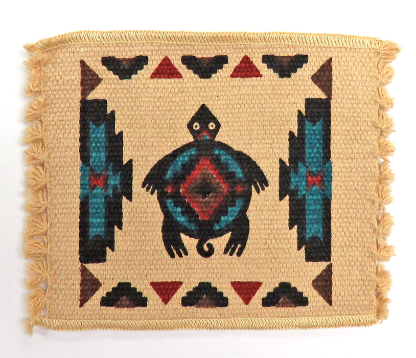 Cotton Stencil Coasters-Southwest Design