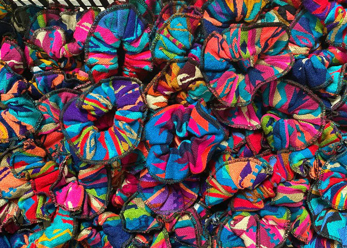 12 PACK Woven Elastic Hair Ties/Scrunchies, Only $1.75 ea!