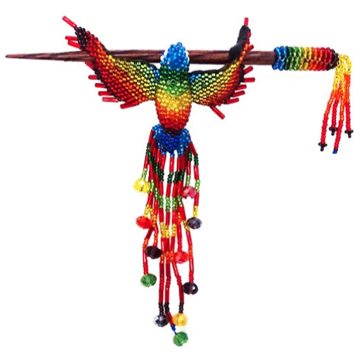 6 PACK Beaded Hummingbird Hair Barrettes! Only $11.50 ea!