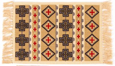 Cotton Stencil Table Mat- 163