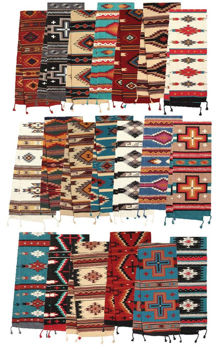 8 Wool 16"x80" Maya Table Runners! Only $37 ea.!