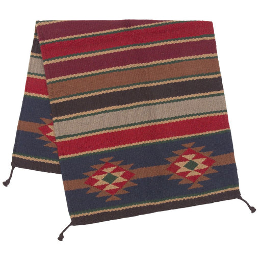 Extra Heavy 8 pound wool saddle blanket in design #10.