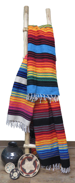 Southwest Striped Pueblo Blankets from El Paso Saddleblanket Company