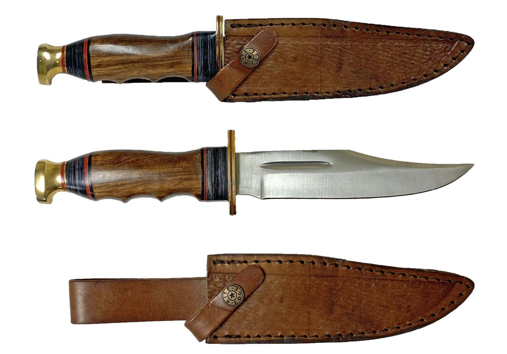 Wood Hunter Bowie Knives
