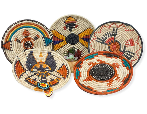 EXTRA THICK COIL BASKETS! 12 Beautiful Handcrafted Baskets ! Only $8.25 ea.!