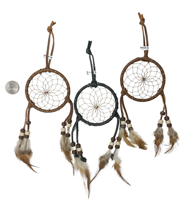 3" Natural Dream Catchers