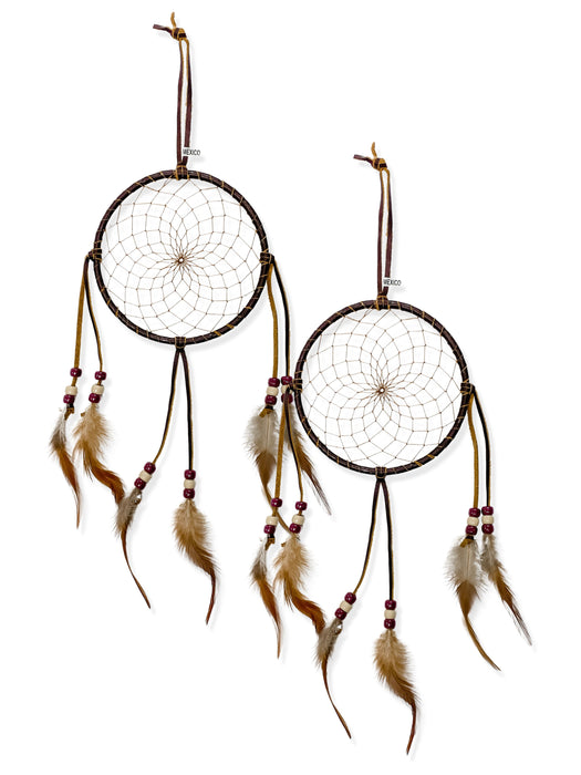 GIFT SHOP SPECIAL! 15- Popular 5" Leather Dream Catchers ! Only $5.75 ea!