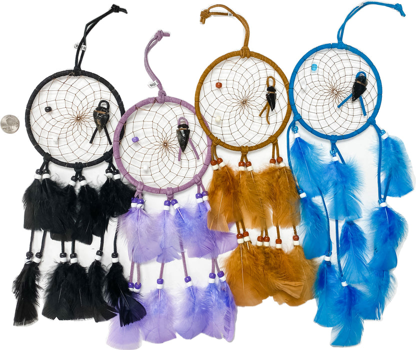 5"  COLORFUL DREAM CATCHERS !